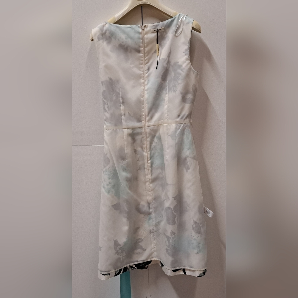 NWT Precis Petite Women's Dress Floral A-Line Sundress Belted  Size 10 US - Picture 9 of 14